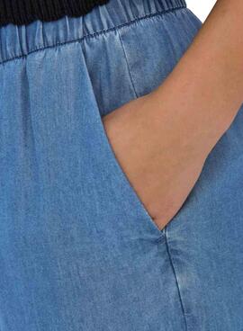Bermuda Only denim pour femme