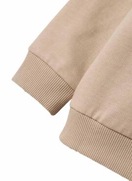 Sweatshirt Name It beige pour fille et garçon