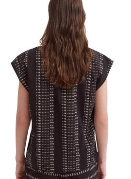 Haut Vila Savila noir pour femme