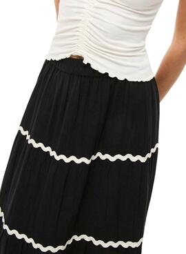 Jupe Vila Manda noir pour femme