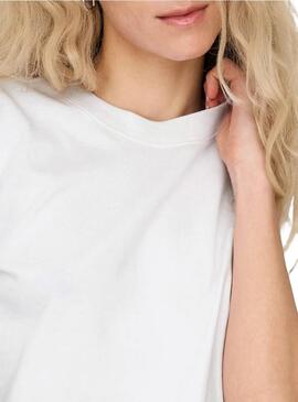 Maillot blanc pour femme Only Monja