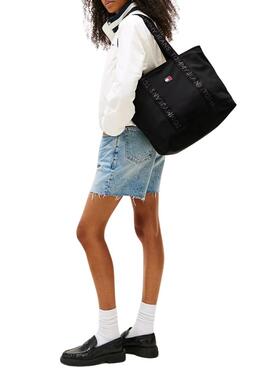 Sac fourre-tout Tommy Jeans Daily Tote noir pour femme
