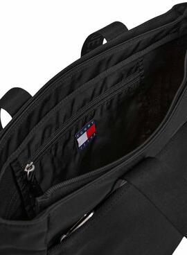 Sac fourre-tout Tommy Jeans Essential Daily noir pour femme
