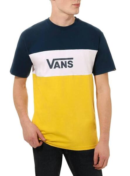 T shirt outlet vans homme cyan