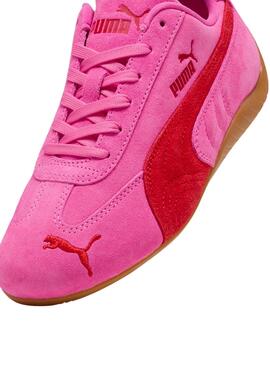 Chaussures Puma Speedcat OG rose et rouge pour femme