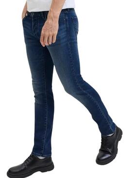 Jean Jack and Jones Glenn bleu pour hommes