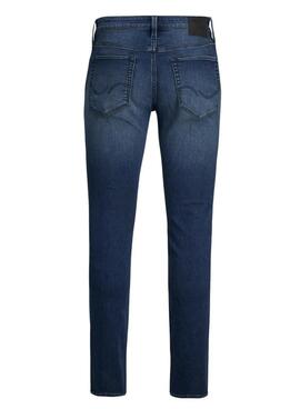 Jean Jack and Jones Glenn bleu pour hommes