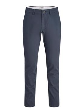 Pantalon chino Jack and Jones Marco bleu marine pour homme