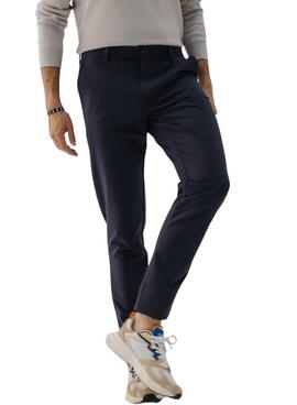 Pantalon L'Octopus technique ultraléger bleu marine pour homme