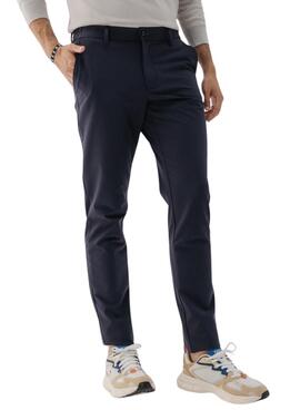 Pantalon L'Octopus technique ultraléger bleu marine pour homme