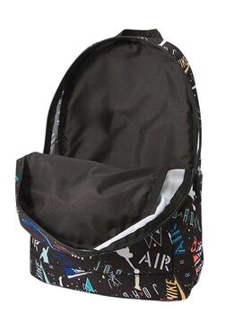 Sac à dos Air Jordan à motif noir pour fille et garçon