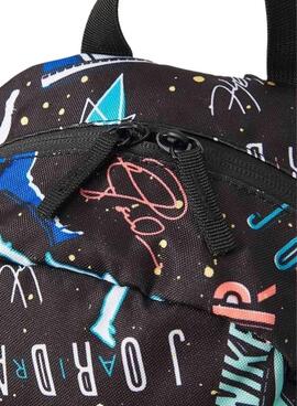 Sac à dos Air Jordan à motif noir pour fille et garçon
