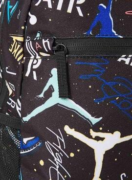 Sac à dos Air Jordan à motif noir pour fille et garçon