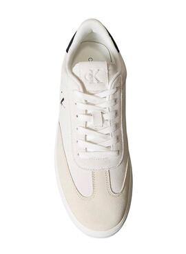 Sneakers Calvin Klein Jeans Classic Cupsole blanc pour homme