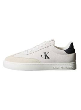 Sneakers Calvin Klein Jeans Classic Cupsole blanc pour homme