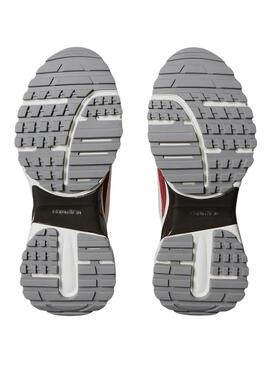 Baskets Calvin Klein Jeans Hike Runner blanc pour femme.