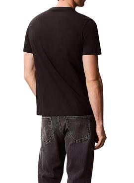 T-shirt Calvin Klein Jeans Bauhaus noir pour homme