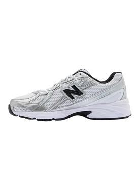 Chaussures New Balance U740 blanc et noir pour femme