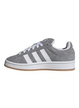 Baskets Adidas Campus 00S Gris pour fille et garçon