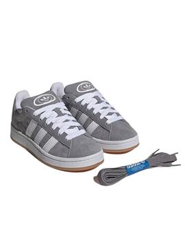 Baskets Adidas Campus 00S Gris pour fille et garçon