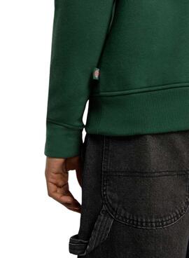 Sweat à capuche Dickies Oakport vert pour homme