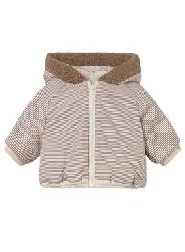 Manteau Mayoral réversible beige pour bébé