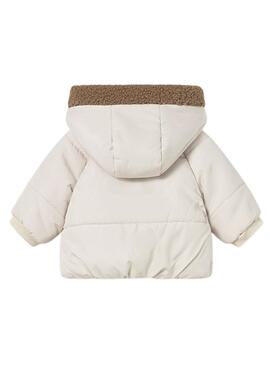 Manteau Mayoral réversible beige pour bébé