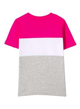 T-Shirt Fila Classic Logo Rose Fille