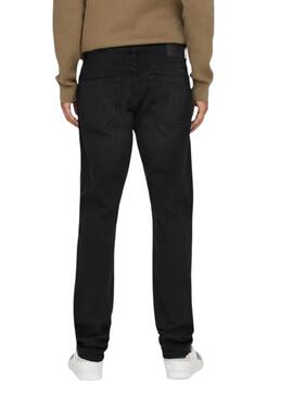 Jean Only and Sons Weft noir pour homme
