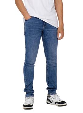 Pantalon Only and Sons Loom denim pour homme.