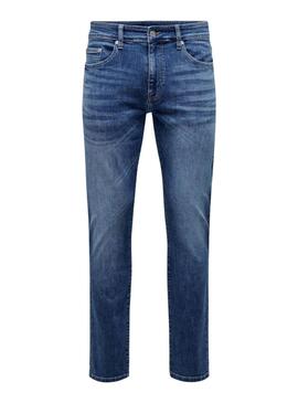 Pantalon Only and Sons Loom denim pour homme.