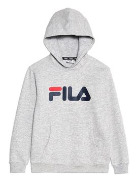 Sweat Fila Classic Logo Gris Enfante et Fille