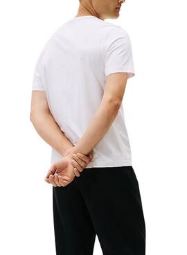 T-shirt Tommy Hilfiger Small Crest blanc pour homme