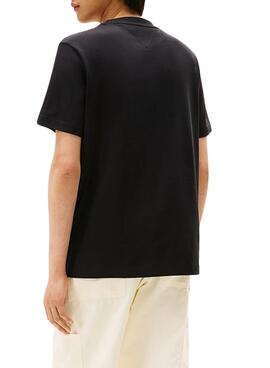 T-shirt Tommy Hilfiger Stack noir pour homme