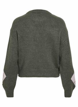 Pull Vila Viranja à losange pour femme