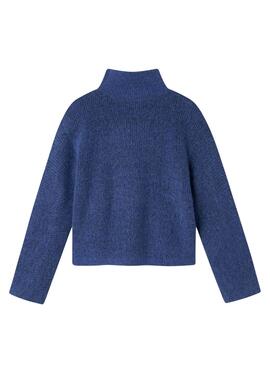 Maillot Name It Nuva bleu pour fille