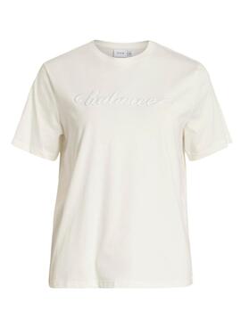 T-shirt Vila Visybil Balance beige pour femme