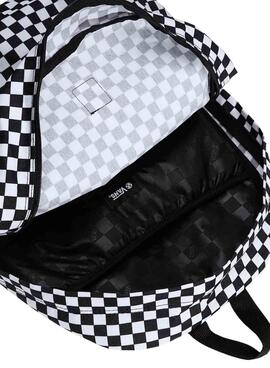 Sac à dos Vans Old Skool Checkerboard blanc et noir