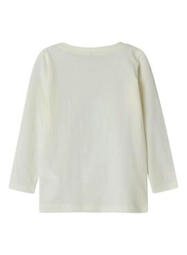 Maillot Name It Ninna beige pour fille
