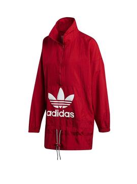 Coupe-vent Adidas Rouge pour Femme