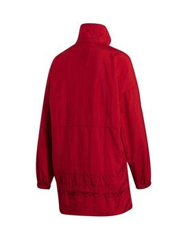 Coupe-vent Adidas Rouge pour Femme