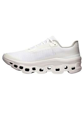 Chaussures On Cloudmonster Void blanches pour femmes