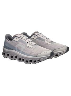 Chaussures On Cloudmonster Void gris pour homme