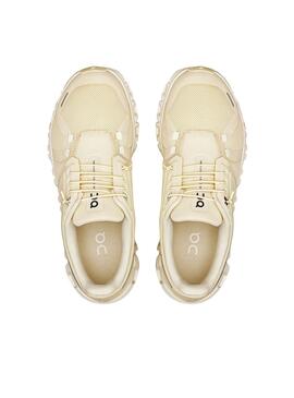 Chaussures On Cloud 6 jaunes pour femme