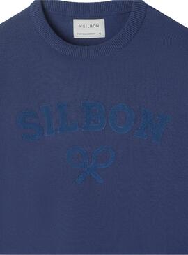 Maillot Silbon Raqueta bleu pour homme
