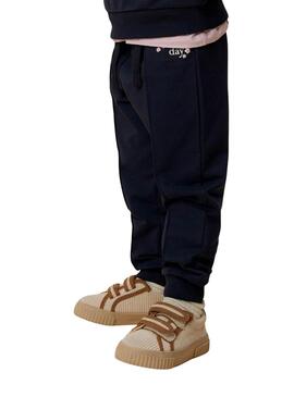 Pantalon de survetement Name It Linka marine pour fille