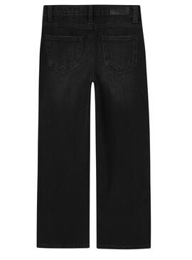 Jean Name It Rose noir détruit pour fille