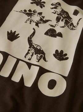 T-shirt Name It Niklaus marron pour garçon