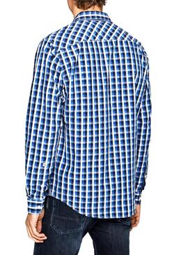 Chemise Pepe Jeans Neal Bleu pour Homme
