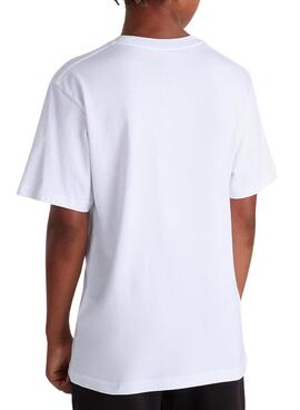 Tee-shirt Vans Style76 blanc pour enfant